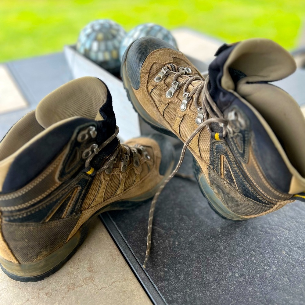 These hiking boots have been with me for the long haul..